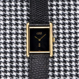 Cartier Tank Must De Cartier Black Dial