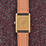 Cartier Must De Tank Black Dial - With Box
