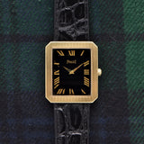 Piaget Protocole Black Roman Dial - Original Buckle