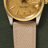 Rolex Datejust 16013 Linen Dial With Rolex Buckle