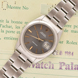1983 Rolex Oysterdate Grey Dial - Box & Papers (Ref. 6694)