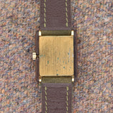 1975 Cartier Tank Palissandre De Rio Wood Dial & Case