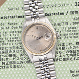 1973 Rolex Datejust Slate Grey - Havana Hue With RSC