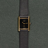 Cartier Tank Must De Cartier Black Dial
