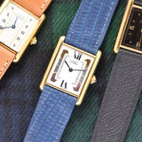 Cartier Must De Tank Roman Trinity Dial