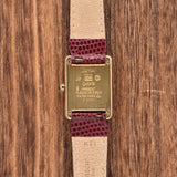 Cartier Must De Tank Bordeaux Dial