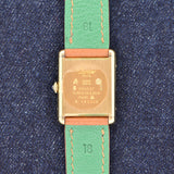 Cartier Must De Tank Bordeaux Dial