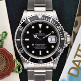 1991 Rolex Submariner Tritium Dial - Box & Papers