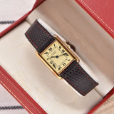 Cartier Must De Tank Roman - Complete Set