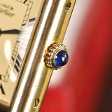 1978 Cartier Tank 'Must De' Lemon Roman Complete Set - Original Owner