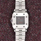 Cartier Santos Carree Grey Dial - Godron Bracelet •Pending•