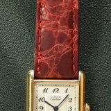 Cartier Tank 'Must De' Breguet Dial With Box and Hangtag