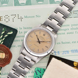 1996 Rolex Air King Warm Patina - Box & Papers