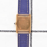 Cartier Must De Tank Black Gilt Dial
