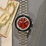 1999 Omega Speedmaster 3510.61 Red Schumacher Complete Set