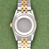 2001 Rolex Datejust Two-Tone Pyramid Dial - Box & Papers