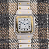 Cartier Santos Carree Two-Tone