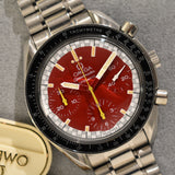 1999 Omega Speedmaster 3510.61 Red Schumacher Complete Set