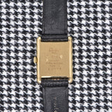 Cartier Tank Must De Cartier Black Dial