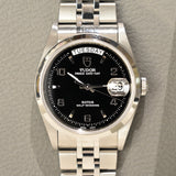 Tudor Prince Date-Day 76200 Black Dial