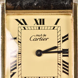 1978 Cartier Tank 'Must De' Lemon Roman Complete Set - Original Owner