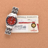 1999 Omega Seamaster 300M Red Marui Edition - Box & Papers