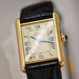 1993 Cartier Must De Tank Roman Dial - Complete Set