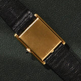 Bucherer Tank Jumbo 18k Solid Gold