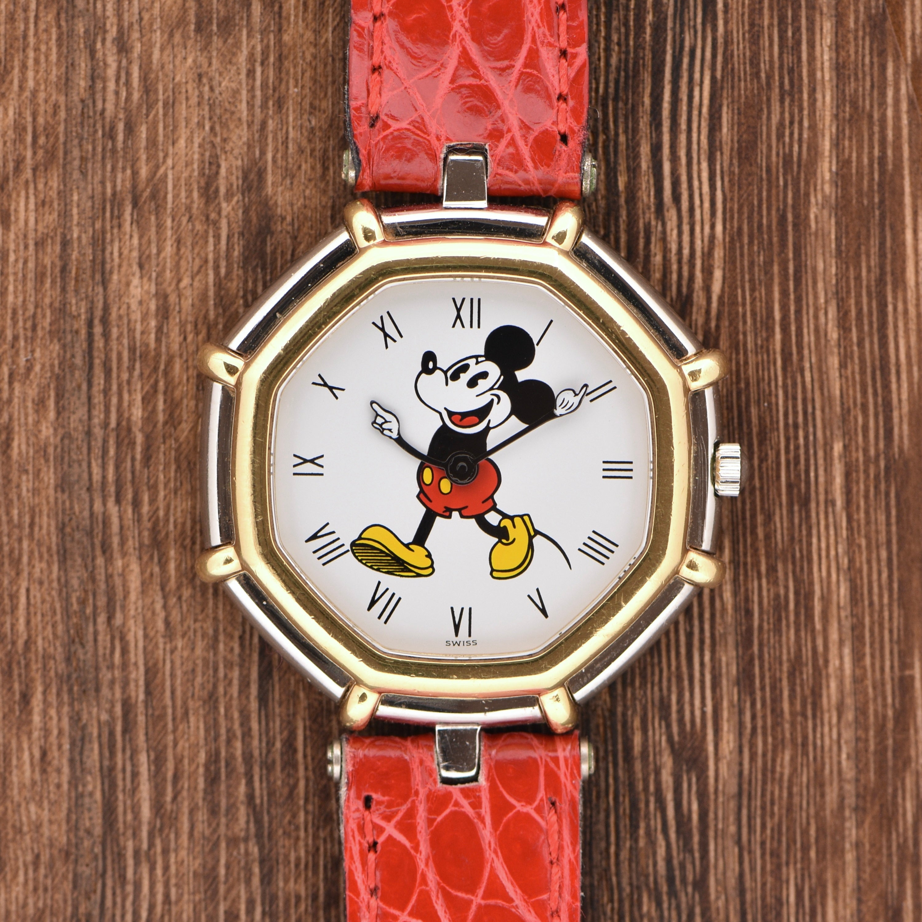 Vintage good Mickey Mouse Swiss watch