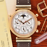IWC Da Vinci Perpetual Rattrapante Rose Gold - Complete Set