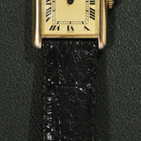 1978 Cartier Tank 'Must De' Lemon Roman Complete Set - Original Owner