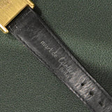 Cartier Tank 'Must De' Tuxedo Reverse Black Roman Complete Set