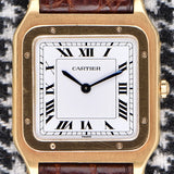 Cartier Santos Dumont Paris Extra Plate - Box & Papers