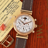 IWC Da Vinci Perpetual Rattrapante Rose Gold - Complete Set