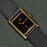 Cartier Tank Must De Cartier Black Dial