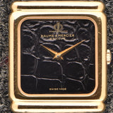 Baume & Mercier Alligator Print Dial - 18k Gold