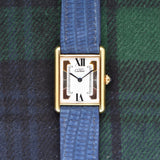 Cartier Must De Tank Roman Trinity Dial