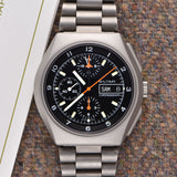1985 Tutima Military Chronograph - Papers & Manual **MINT**