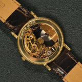 1998 Universal Genève Ref. 151.11.662 Skeleton 18K Gold Complete Set