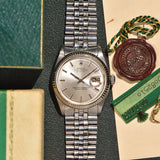 1972 Rolex Datejust 1601 No-Lume Dial With Box & Hangtags