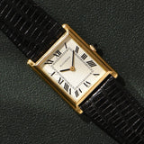 Bucherer Tank Jumbo 18k Solid Gold