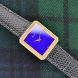 Piaget Protocole Lapis Stone Dial - Original Case Back Sticker