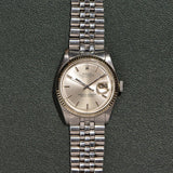 1972 Rolex Datejust 1601 No-Lume Dial With Box & Hangtags