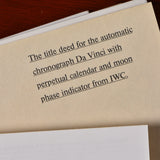 IWC Da Vinci Perpetual Rattrapante Rose Gold - Complete Set