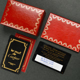 Cartier Tank 'Must De' Lemon Roman Complete Set - Rare Brazilian Hallmark