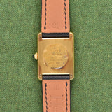 Cartier Must De Tank Black Gilt Dial