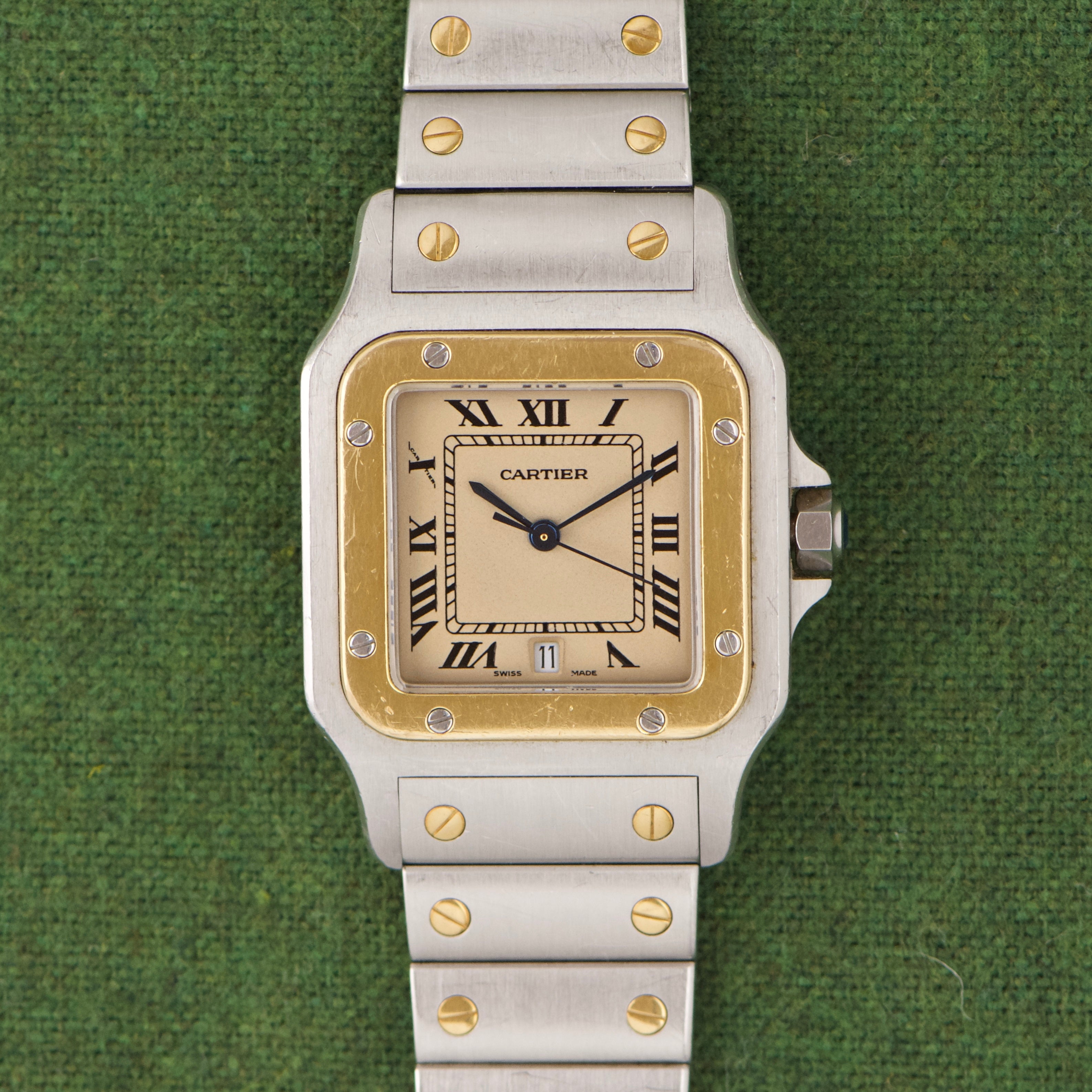 Cartier Santos Galbee Tropical (Ref. 187901) – Huntington Company