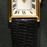 Bucherer Tank Jumbo 18k Solid Gold