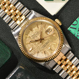 1987 Rolex Datejust 16013 Linen DIal With A Complete Set