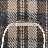 Cartier Santos Carree Two-Tone